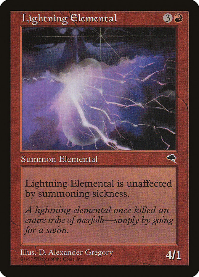 Lightning Elemental - Tempest (TMP)