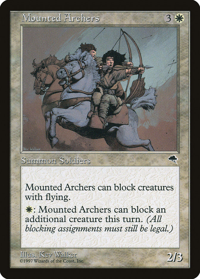 Mounted Archers - Tempest (TMP)