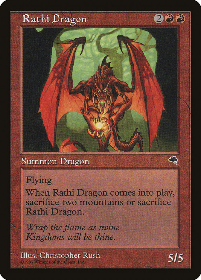 Rathi Dragon - Tempest (TMP)