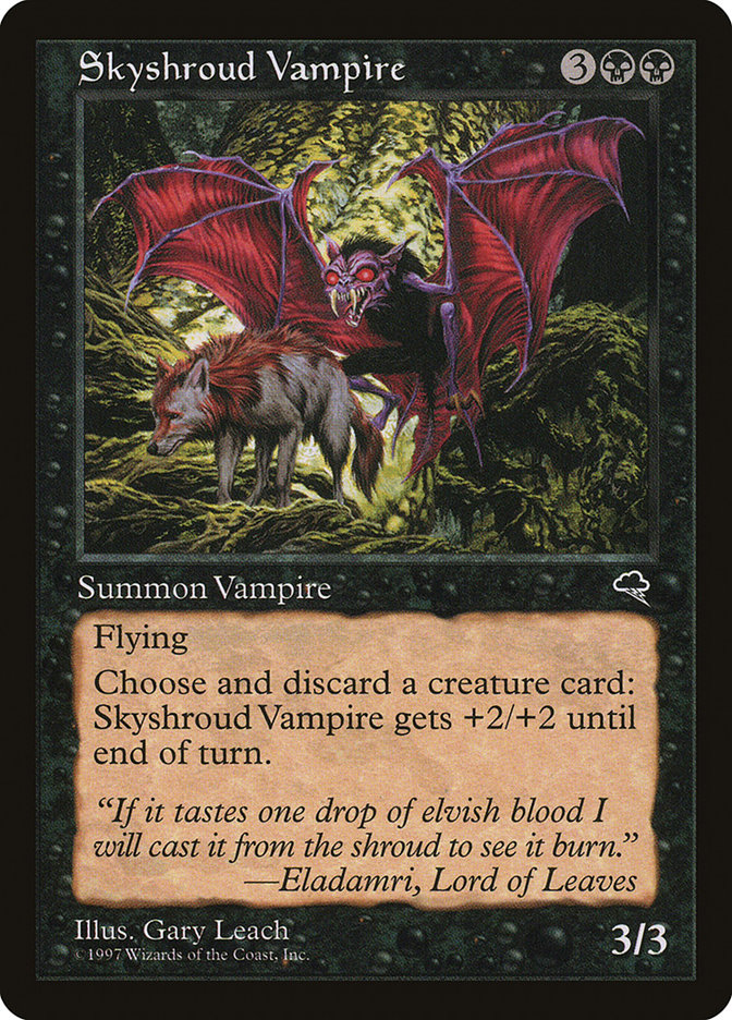 Skyshroud Vampire - Tempest (TMP)