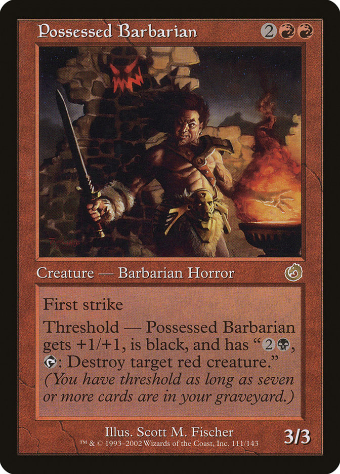Possessed Barbarian - Torment