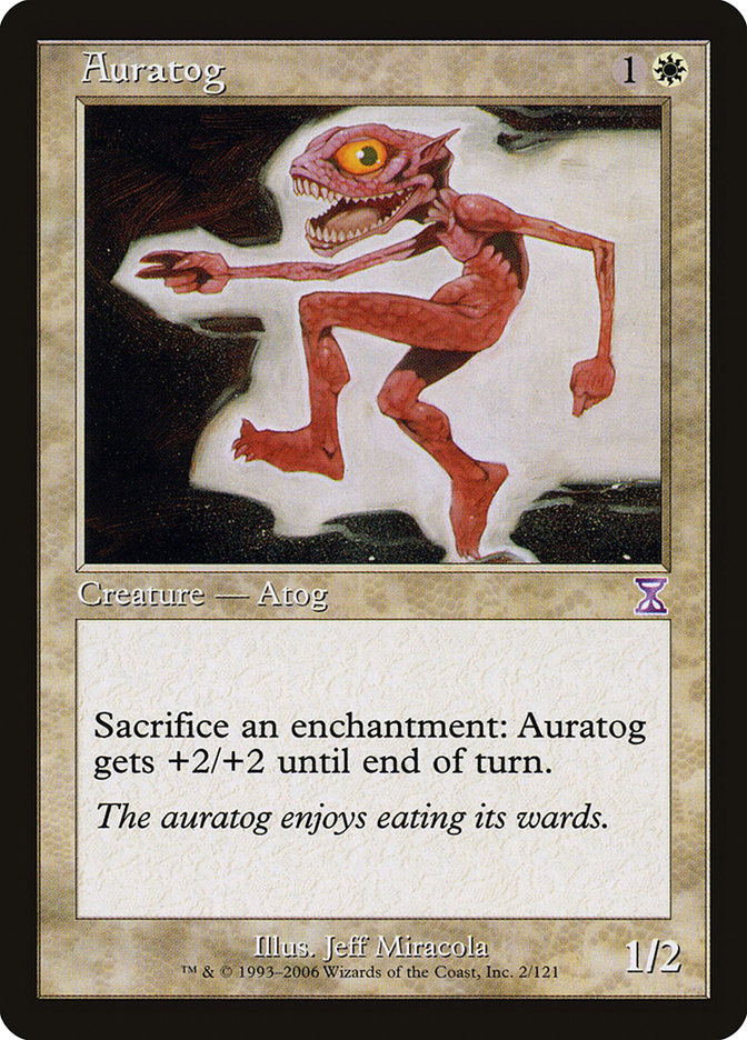 Auratog - MTG Card versions