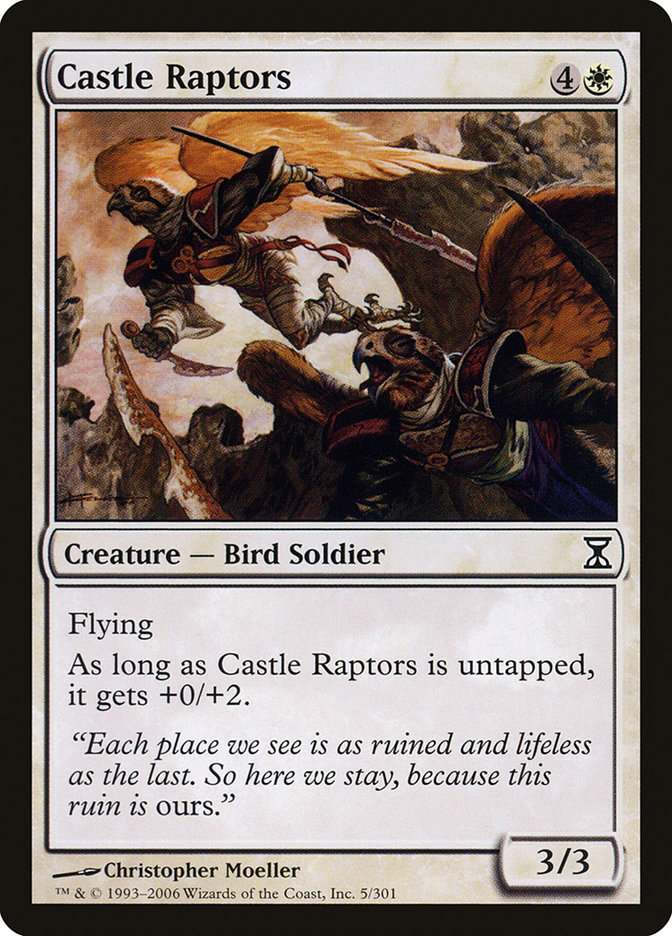 Castle Raptors - Time Spiral (TSP)