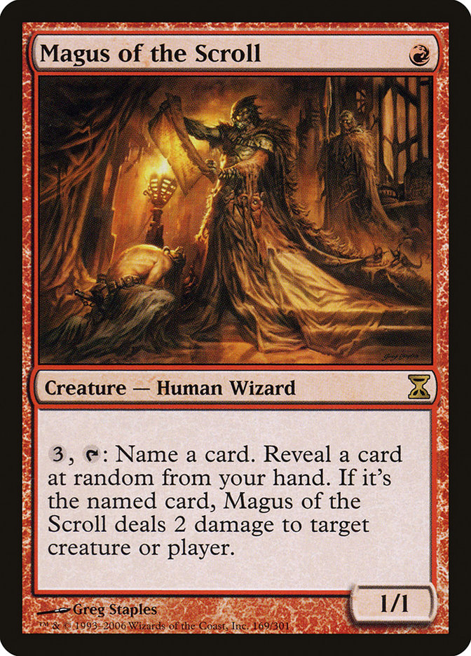 Magus of the Scroll - Time Spiral