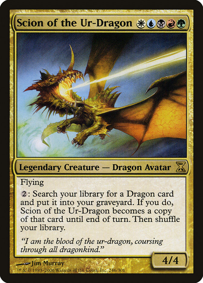 Scion of the Ur-Dragon - Time Spiral (TSP)