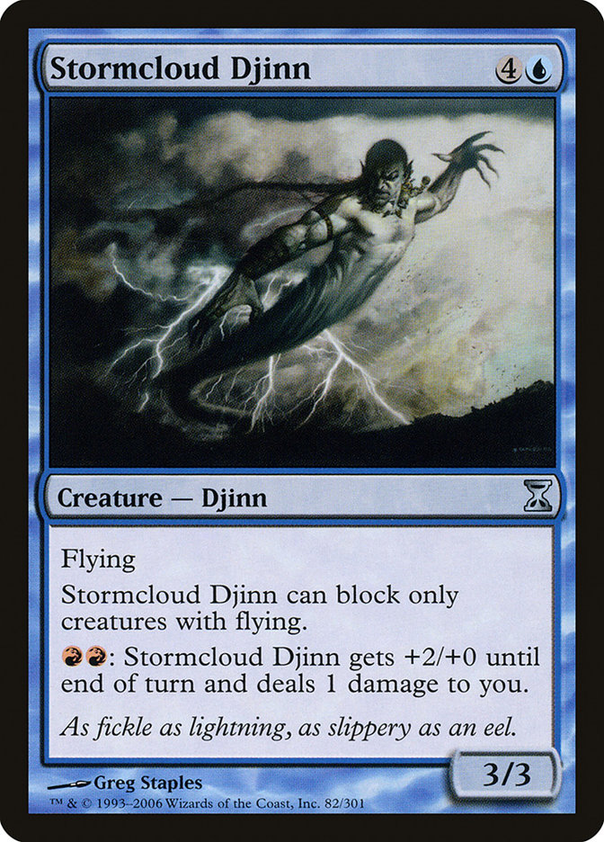 Stormcloud Djinn - Time Spiral (TSP)