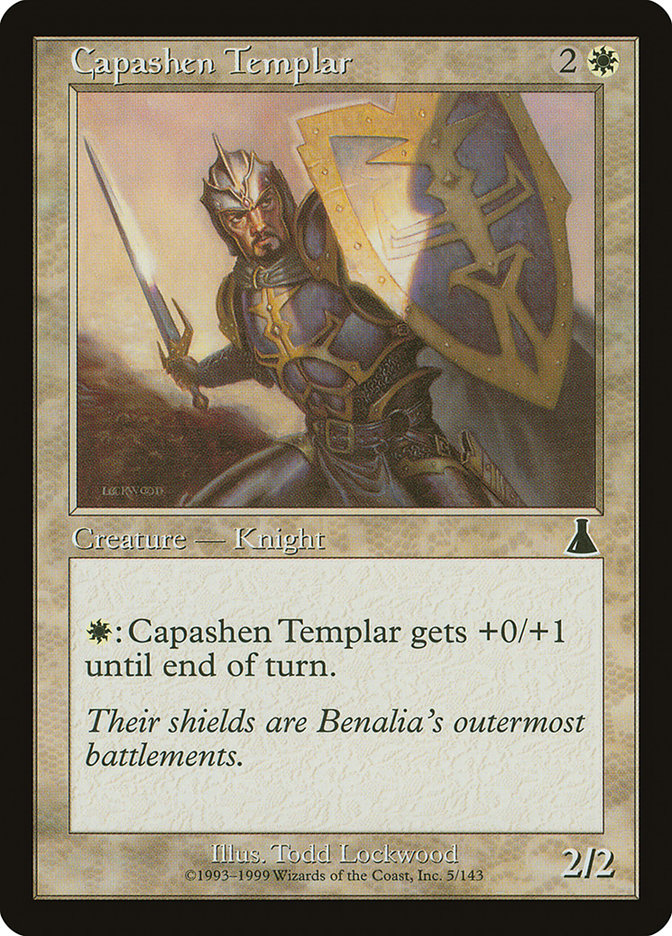 Templario de Capashen - Urza's Destiny