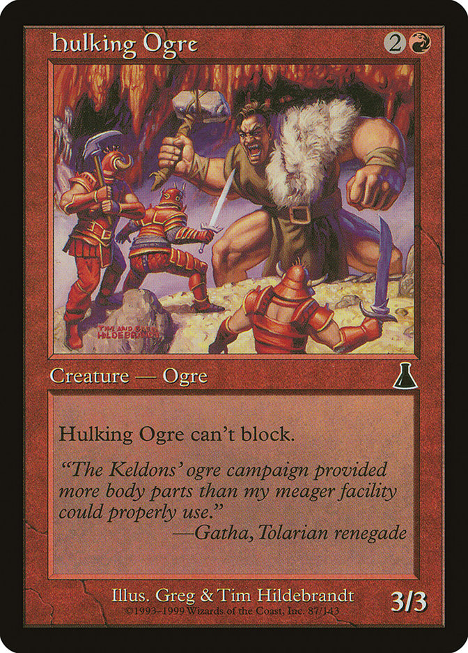 Hulking Ogre - Urza's Destiny (UDS)