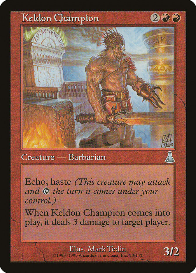 Campeón keldon - Urza's Destiny (UDS)