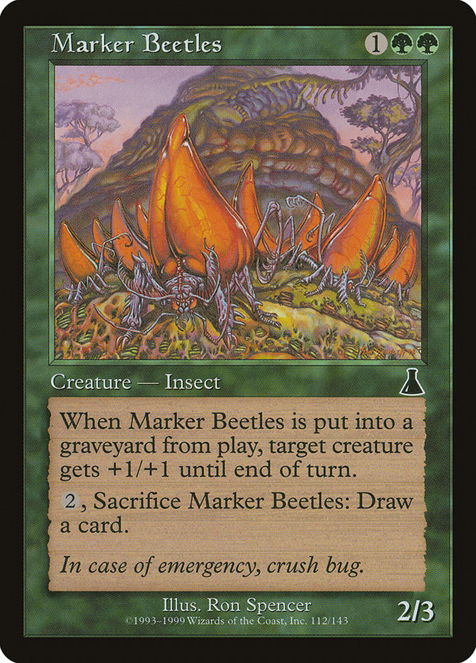 Marker Beetles - Urza's Destiny