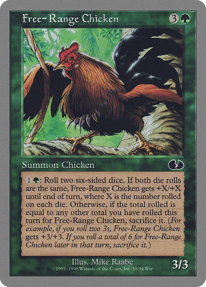 Free-Range Chicken - Unglued (UGL)