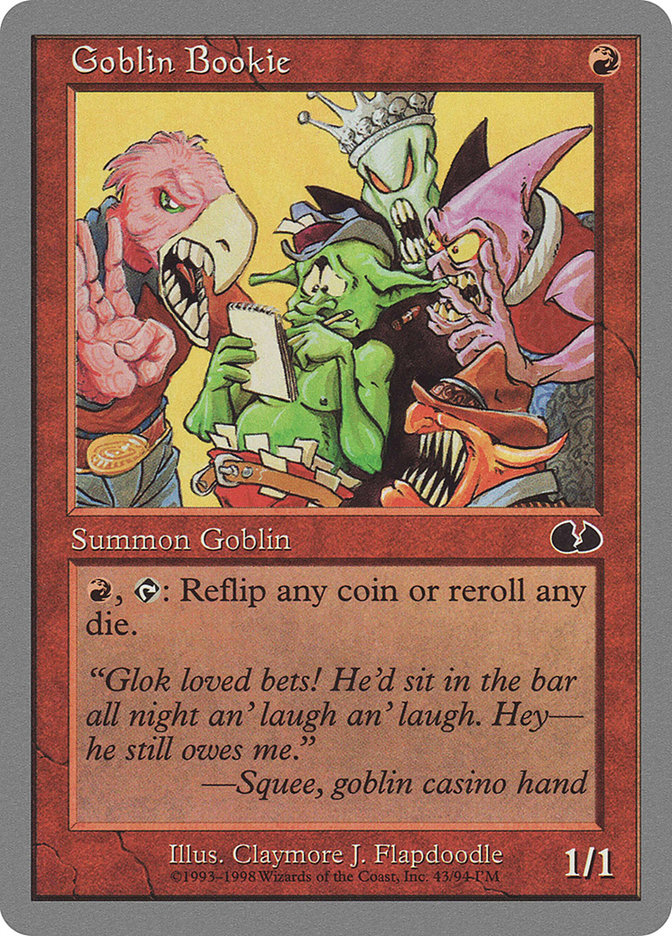 Goblin Bookie - Unglued