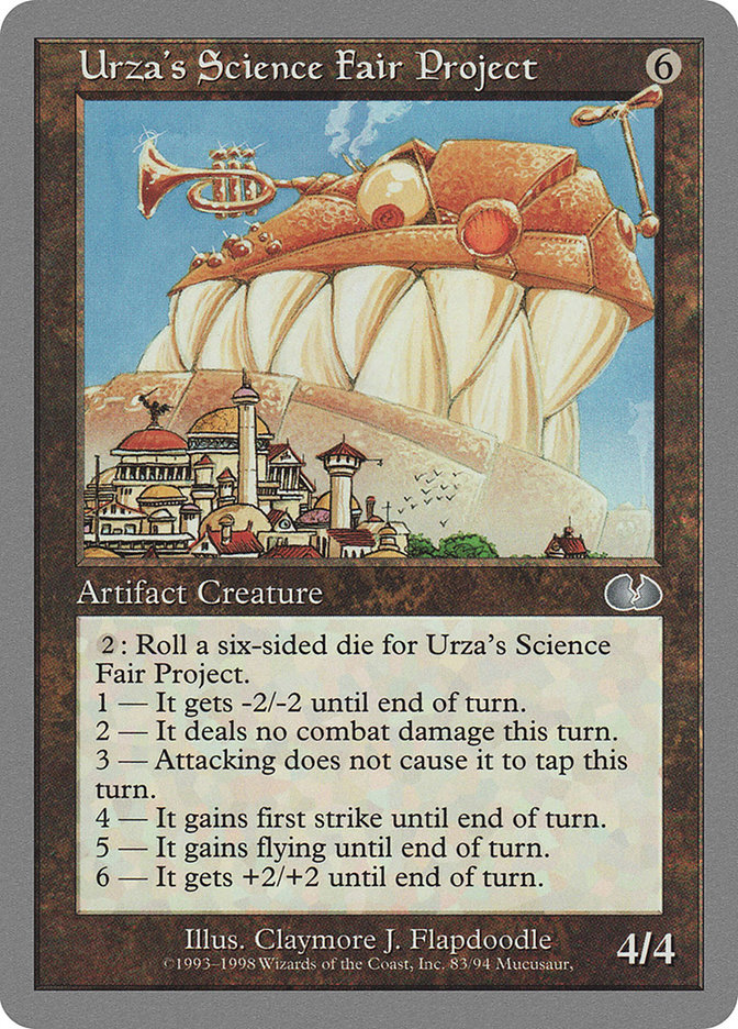 Urza's Science Fair Project - Unglued