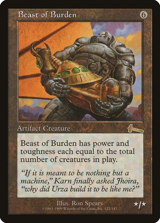 Beast of Burden - Urza's Legacy (ULG)
