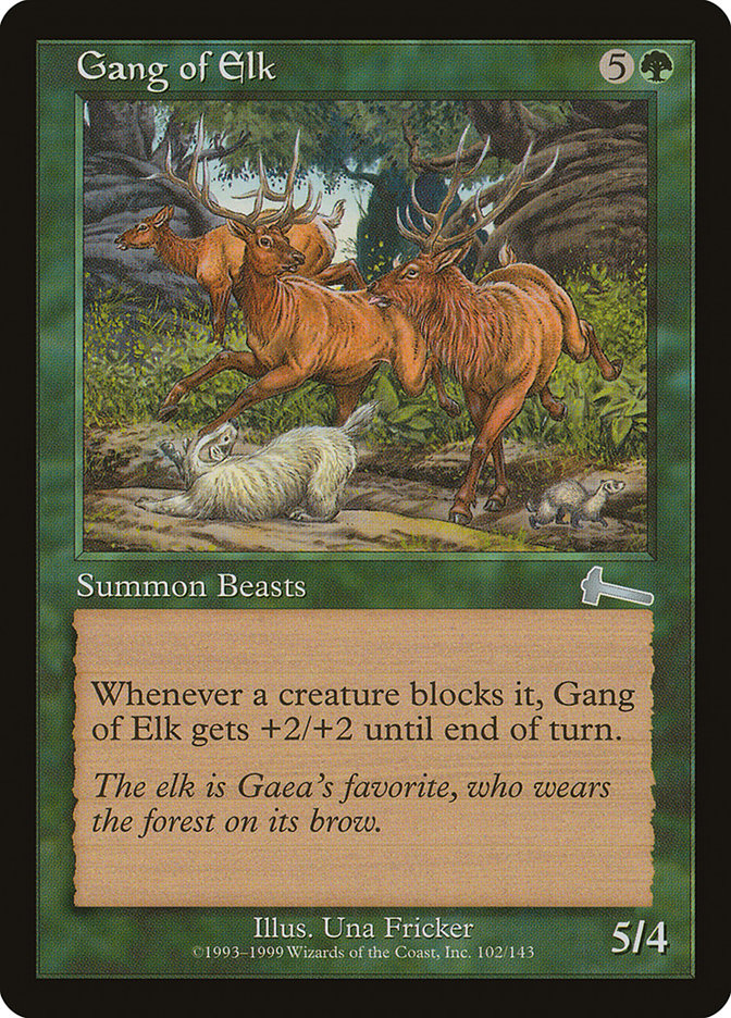 Gang of Elk - Urza's Legacy (ULG)