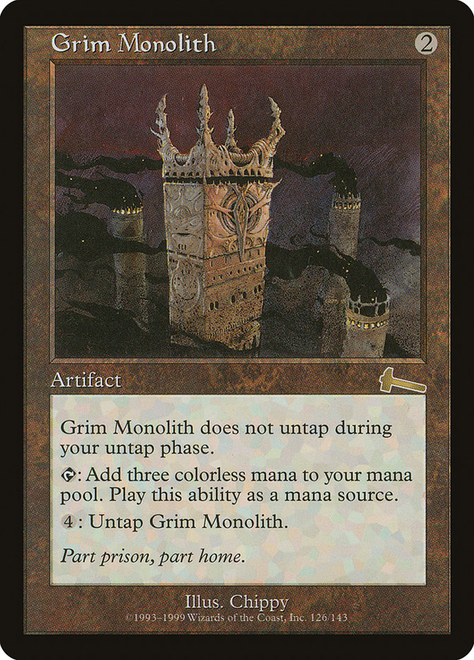 Grim Monolith - Urza's Legacy (ULG)