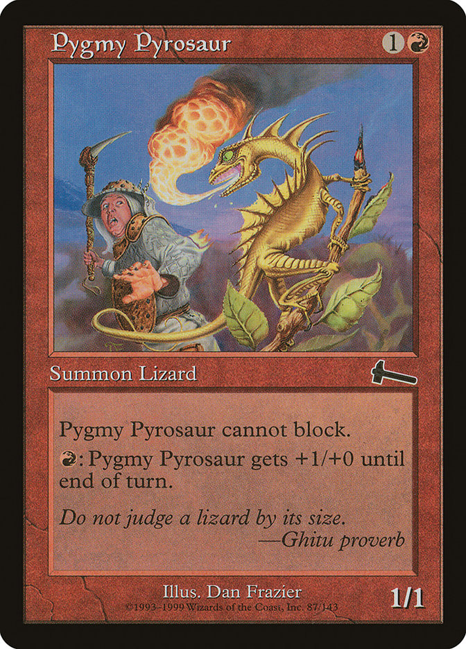 Pirossauro Pigmeu - Urza's Legacy (ULG)