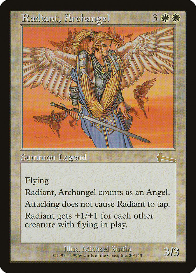 Radiant, Arcángel - Urza's Legacy (ULG)