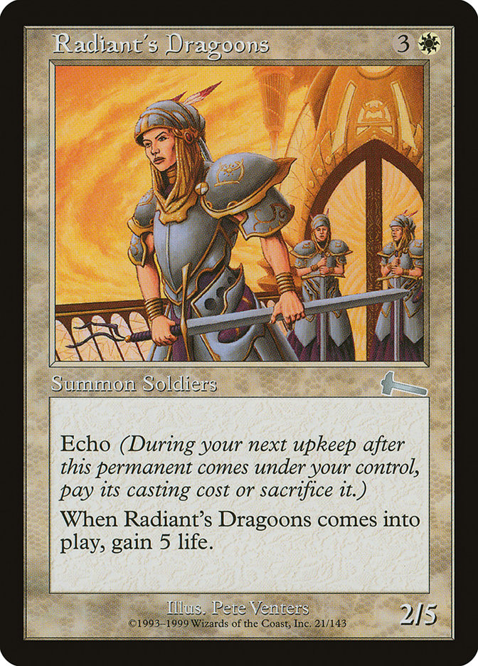 Dragonas de Radiant - Urza's Legacy