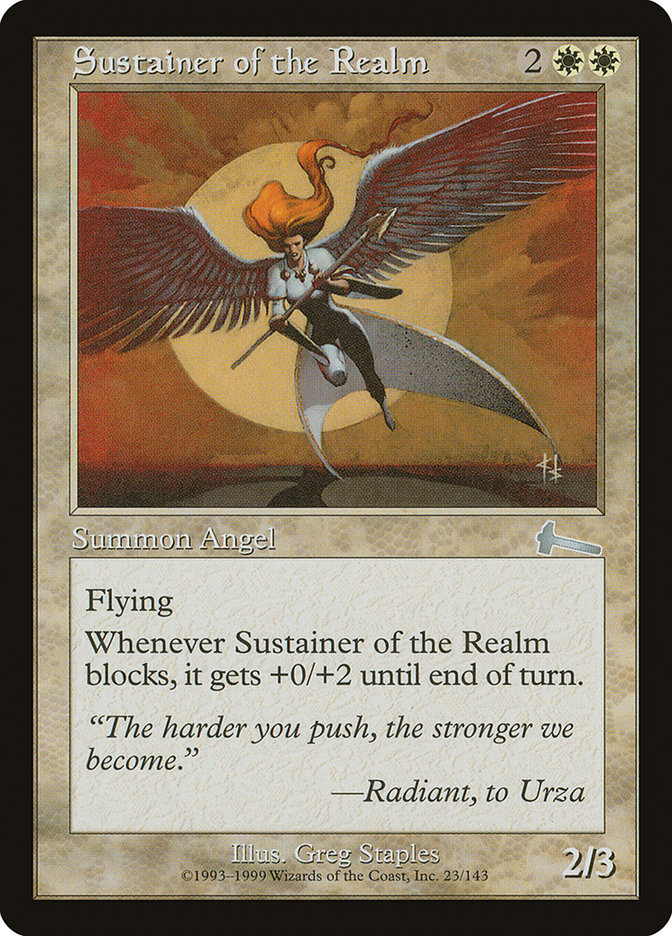 Sustainer of the Realm - Urza's Legacy (ULG)