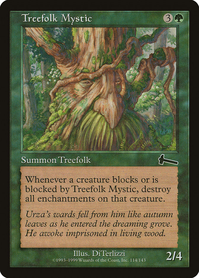 Treefolk Mystic - Urza's Legacy