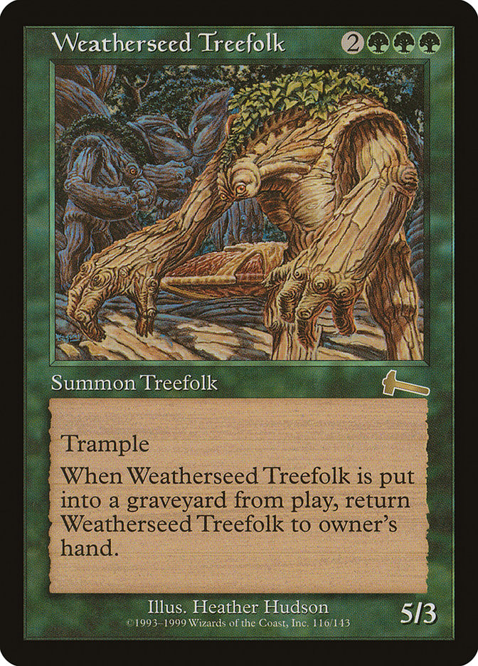 Weatherseed Treefolk - Urza's Legacy (ULG)