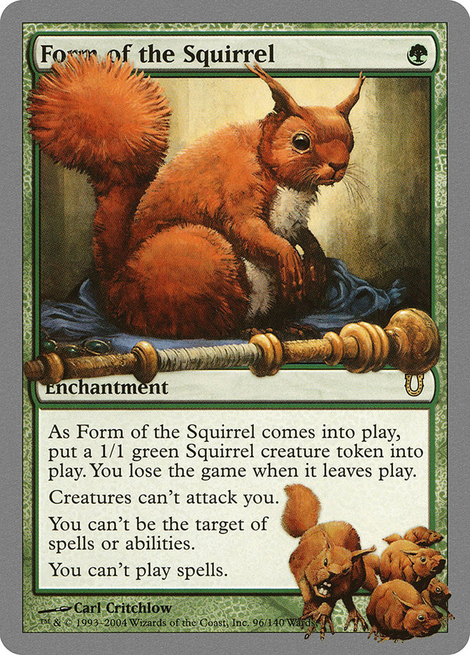 Form of the Squirrel - Unhinged