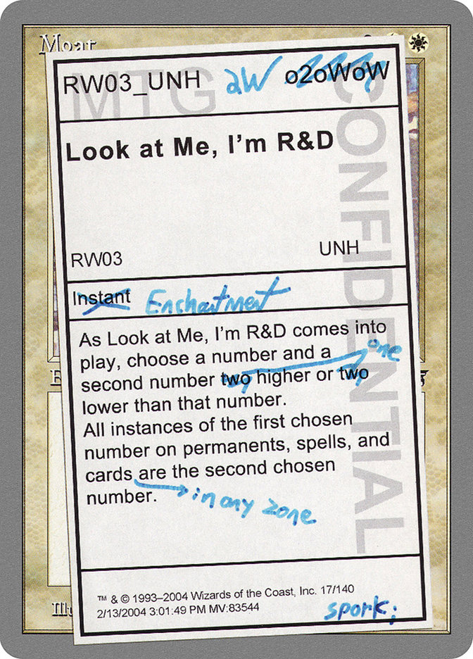 Look at Me, I'm R&D - Unhinged (UNH)