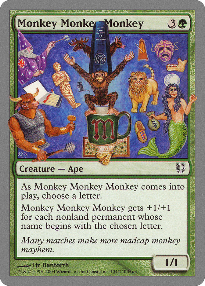 Monkey Monkey Monkey - Unhinged (UNH)