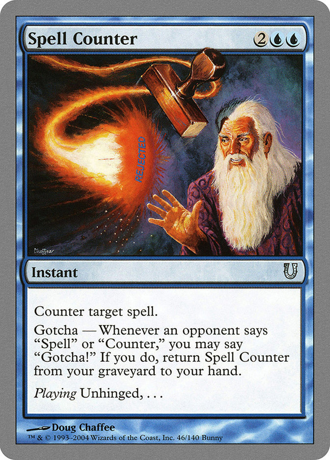 Spell Counter - Unhinged