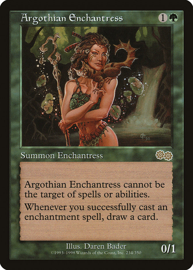 Argothian Enchantress - Urza's Saga (USG)