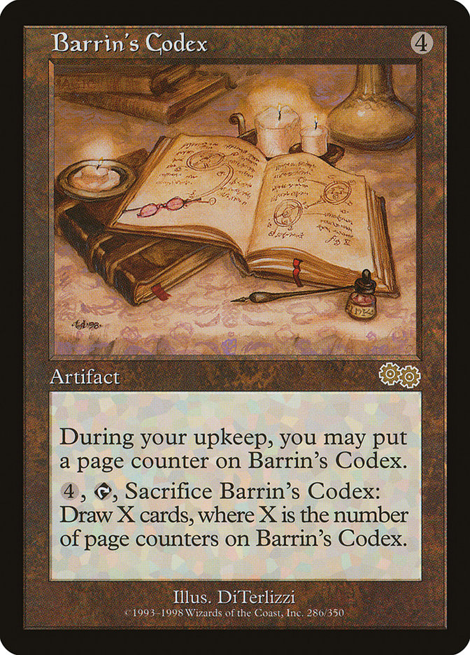 Barrin's Codex - Urza's Saga