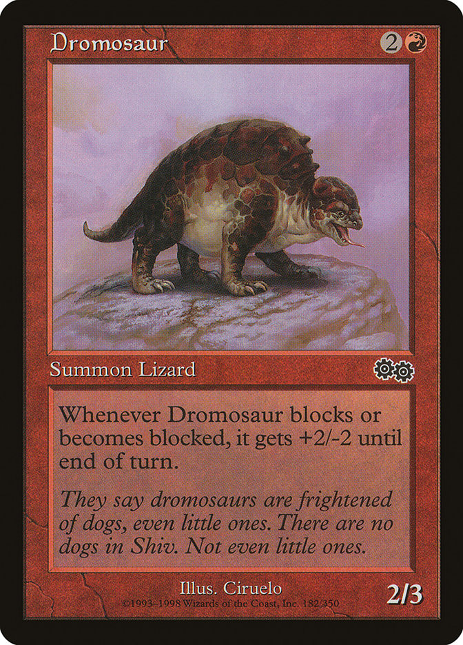 Dromossauro - Urza's Saga