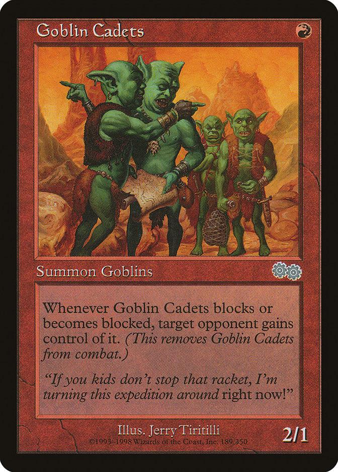Goblin Cadets - Urza's Saga (USG)