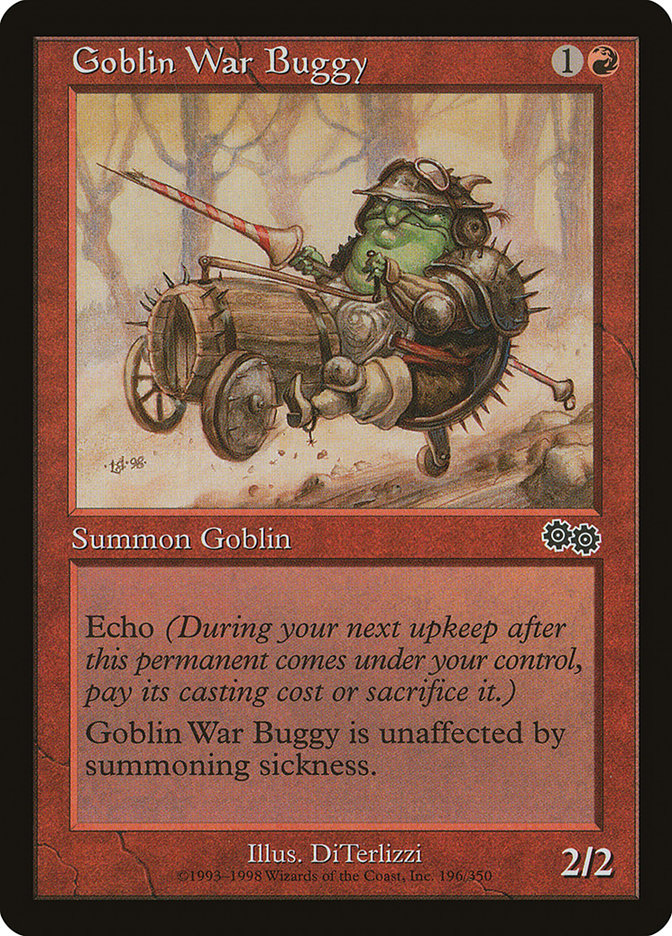 Carro de Guerra dos Goblins - Urza's Saga