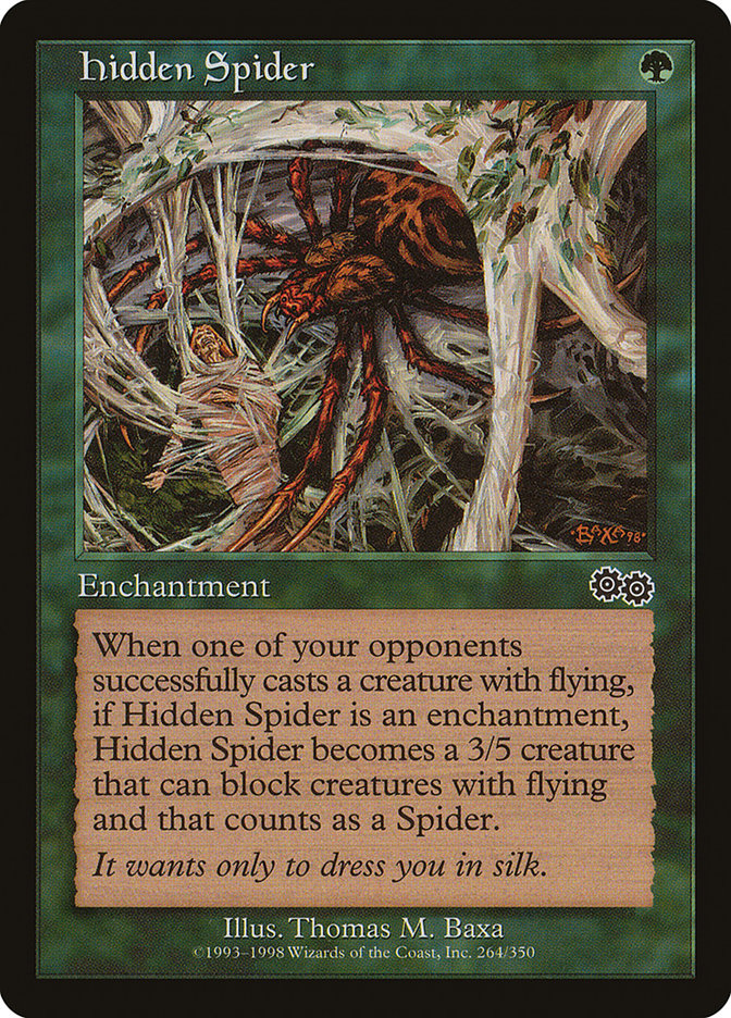 Hidden Spider - Urza's Saga