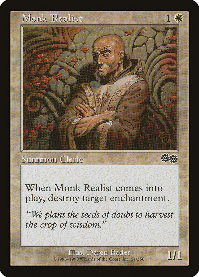 Monk Realist - Urza's Saga (USG)