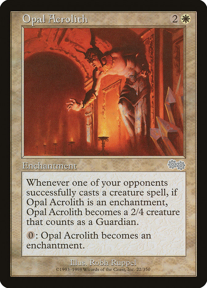 Opal Acrolith - Urza's Saga
