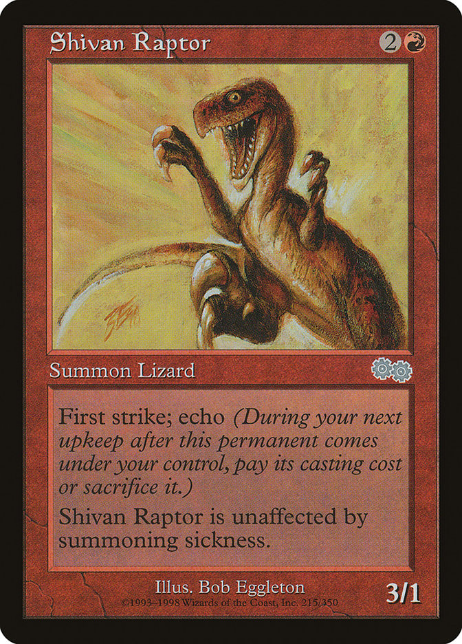 Raptor de Shiv - Urza's Saga