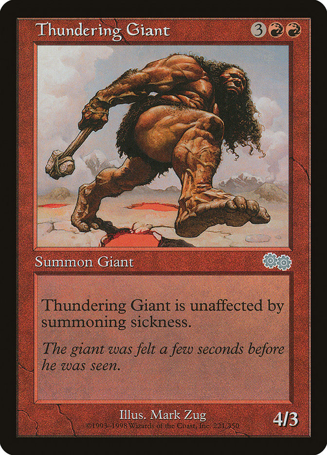 Thundering Giant - Urza's Saga (USG)