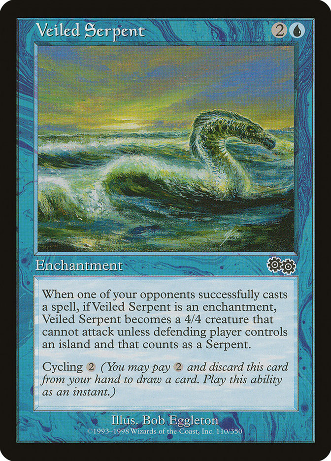 Veiled Serpent - Urza's Saga (USG)