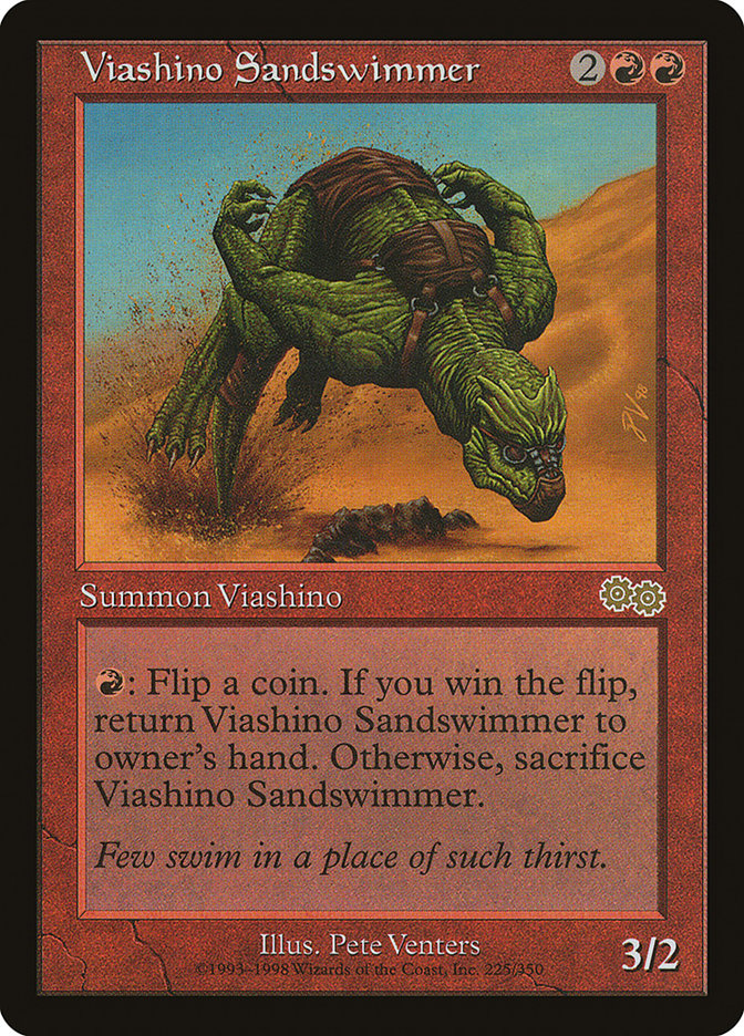 Viashino Sandswimmer - Urza's Saga