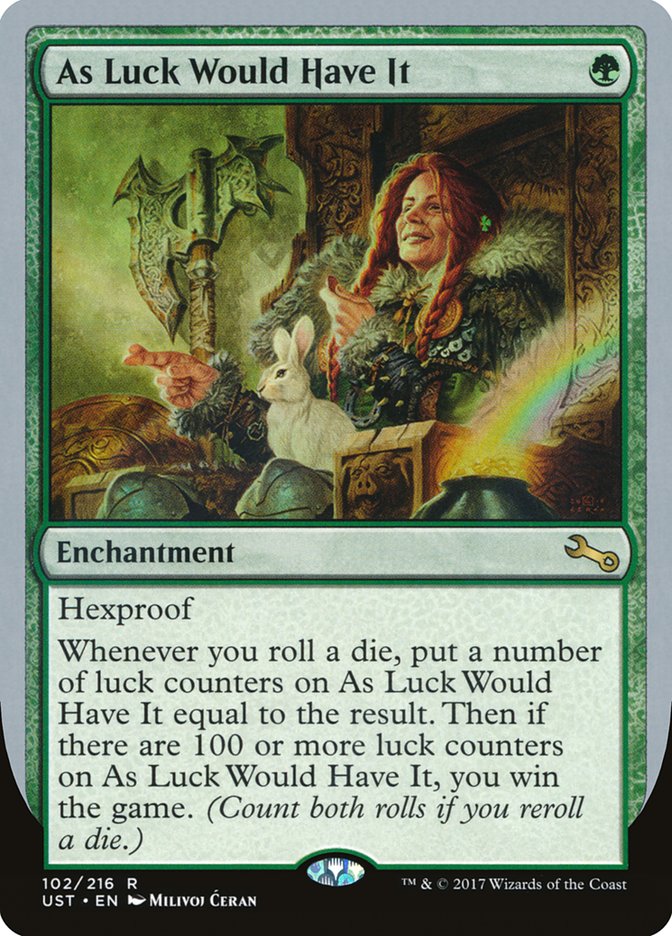 As Luck Would Have It - Unstable (UST)