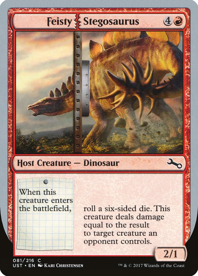 Feisty Stegosaurus - Unstable