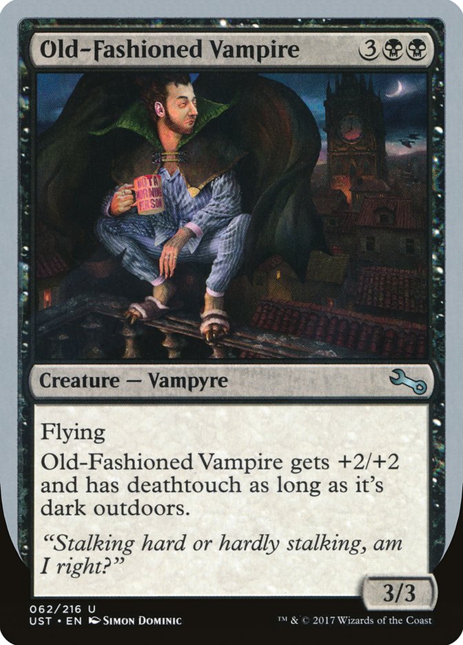 Old-Fashioned Vampire - Unstable