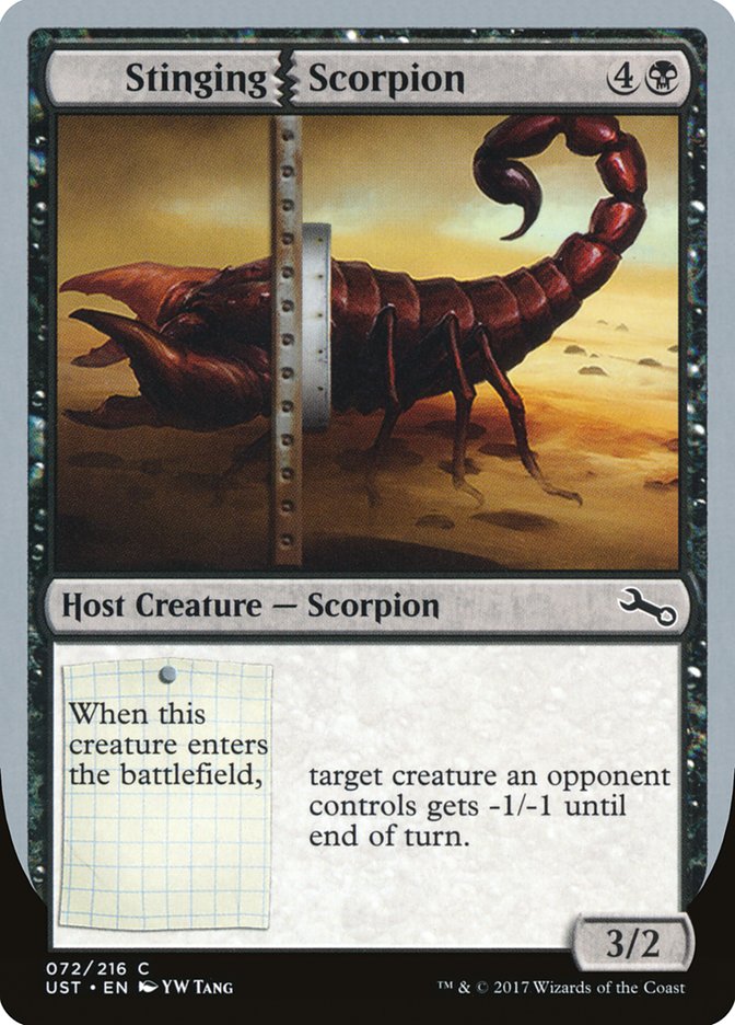 Stinging Scorpion - Unstable (UST)