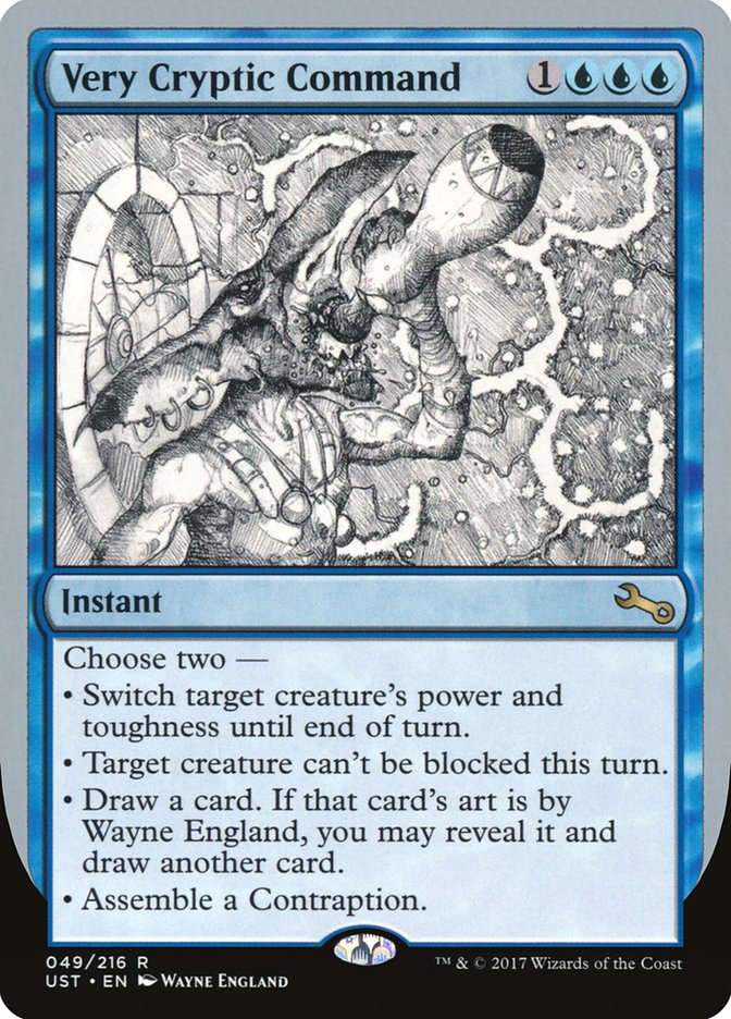 Very Cryptic Command - Unstable (UST)