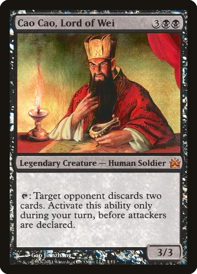 Cao Cao, Lord of Wei - MTG Card versions