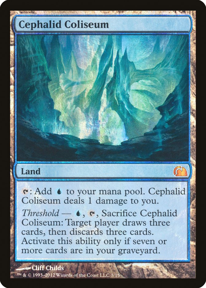 Cephalid Coliseum - MTG Card versions