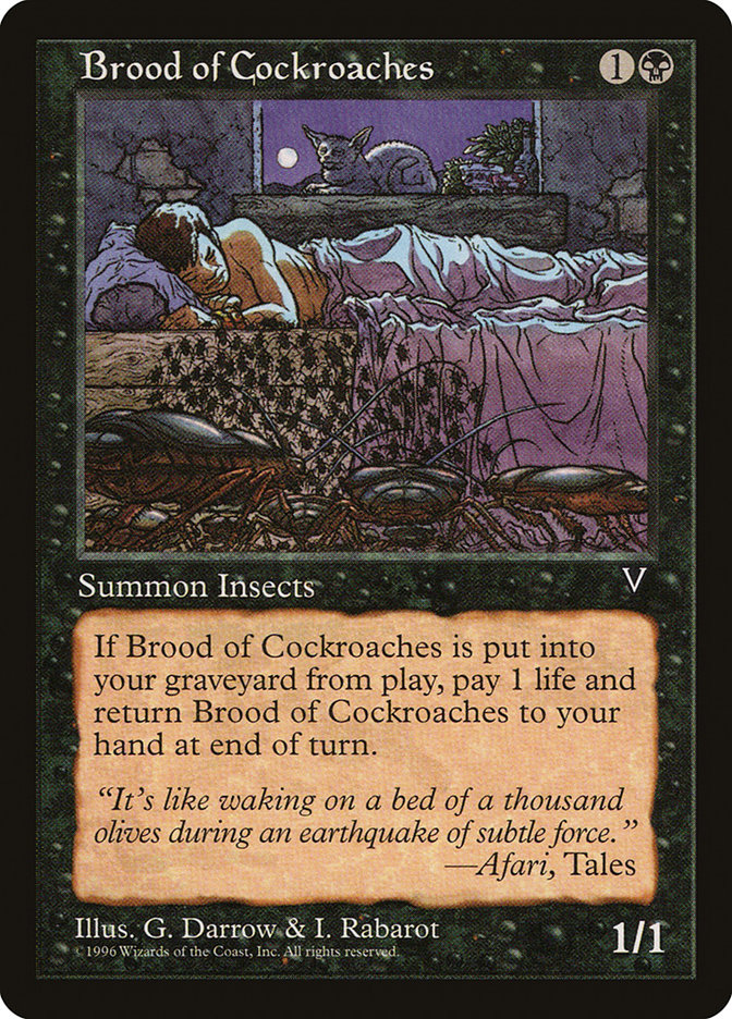 Brood of Cockroaches - Visions